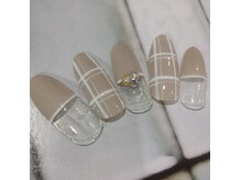 ネイルサロン リリオ(Nail Salon Ririo)/グレージュネイル
