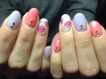 ラウト デコレーションアンドネイルサロン(Lauto Decoration&Nail Salon)/フラワーネイル