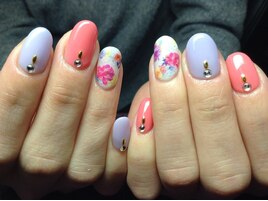 フラワーネイル