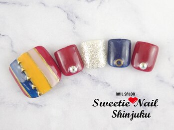 スウィーティーネイル 新宿三丁目店(Sweetie Nail)/フット秋冬デザイン★フリー2