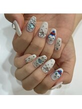 グラマラス アンジェアイ 荻窪店(glamourous ange eye)/キャラクターネイル