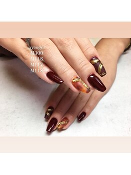 ネイルサロン ウノ 湘南平塚(UNO)/べっこうネイル2021