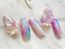 マーメイドシェルネイル