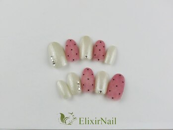 エリクサーネイル 池袋(Elixir Nail)/定額a シンプル/クーポン使用