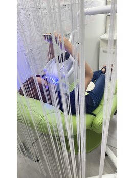 ルブラン 奈良店(Le Blanc)/照射中はリラックス!