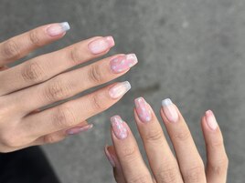 フレンチドットネイル