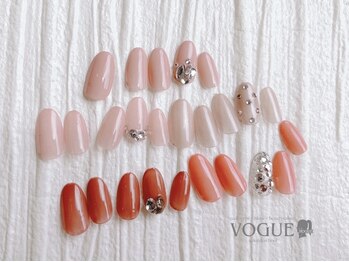 ヴォーグ 本店(VOGUE)の写真/maoジェル取扱店★【マオジェルアート込み¥7000】肌馴染み◎のマオジェルで大人かわいい指先を叶えます！
