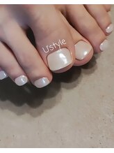 ユーズスタイル(U’style)/オーロラパウダーフットネイル