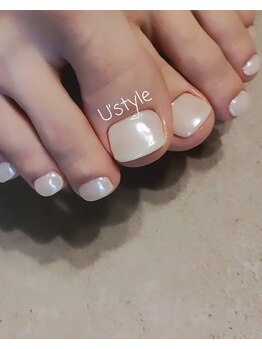 ユーズスタイル(U’style)/オーロラパウダーフットネイル