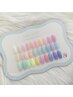 【ハンド】ちゅるんツヤカラー☆ソフトジェルオフ無料　¥5800