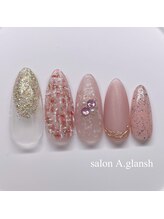 サロン アグランシュ(salon A.glansh)/デザイン色々ご用意してます☆