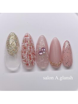サロン アグランシュ(salon A.glansh)/デザイン色々ご用意してます☆