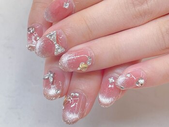 フォフォネイル 自由が丘(Fofo nail)/【持ち込みチークマグフレンチ】