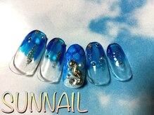 サンネイル(SUN NAIL)/★夏のマリンネイル★