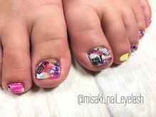 ミサキ(misaki)/フットデザインジェル♪