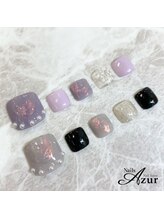ネイルズアジュール アピタ新潟西店(Nailz Azur)/フット　定額デザインCコース