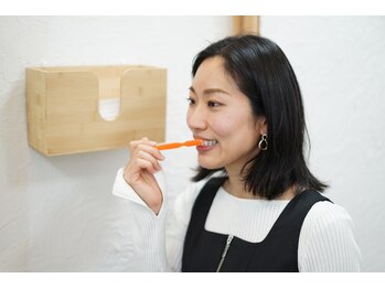 ジーツーホワイトニング 玉造(G2 whitening)/歯磨き