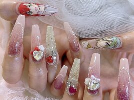 スカルプ 痛ネイル