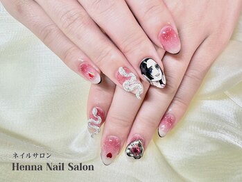 キャラクター×痛ネイル