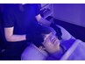 メンズ小顔スパ+EMS付/本格派表情筋マッサージ/ドライヘッドスパ90分¥15000→