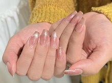 ブラソンネイル(Blossom nail)/とろけるチークマグフレンチ