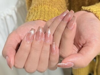 ブラソンネイル(Blossom nail)/とろけるチークマグフレンチ