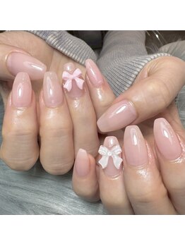 ケソン ネイル スタジオ(qeson nail studio)の写真/初めての方にオススメ！お爪に優しいフィルインで理想の指先を叶えます♪