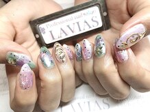 プロフェッショナル ネイルサロン ラヴィアス(LAVIAS)/【ジェル】10本アートし放題