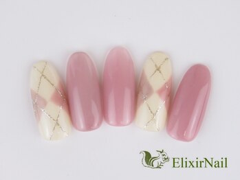 エリクサーネイル 池袋(Elixir Nail)/定額a シンプル/クーポン使用