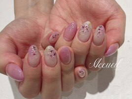 押し花ネイル