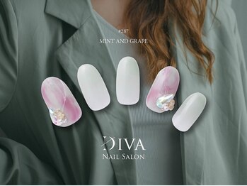 ネイルサロン ディーバ 奈良香芝店(Diva)/シンプルデザインSelect¥7,810