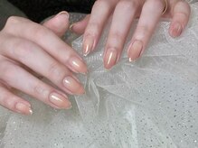 イーチ 烏丸御池(each)/エアジェル × ラメフレンチ