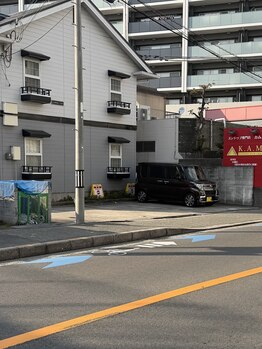 心音/駐車場の場所