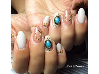 ネイルサロンアンドスクールエムズブロッサム(Nailsalon & school M's Blossom)/ジェルアートやり放題コース