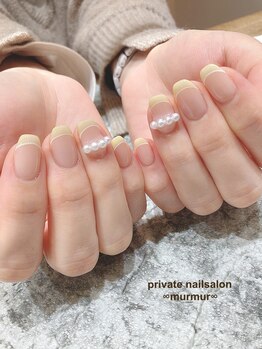 プライベート ネイルサロン マーマ(murmur)/フレンチネイル