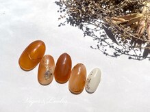 ヴィガー アンド ルックス 白金 目黒(Vigor&Looks)/オレンジ　シアー　マーブル