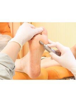 角質ケアができるサロン