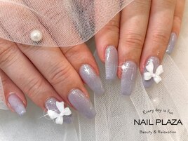 ワンカラーラメグラ＋パーツ2本