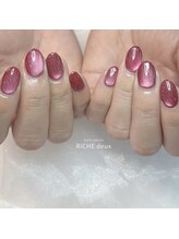 リッシュ ドゥ(RICHE deux)/レッドマグネットネイル