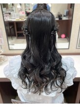 アトリエはるか エキュートエディション御茶ノ水店/巻き髪もひとアレンジ♪