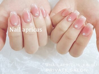 ネイルアプリクス 恵比寿(Nail apricus EBISU)/チークネイル￥9480