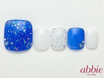 ネイルサロン アビー 宮益坂店(abbie)/サファイヤブルー[FA]¥9900