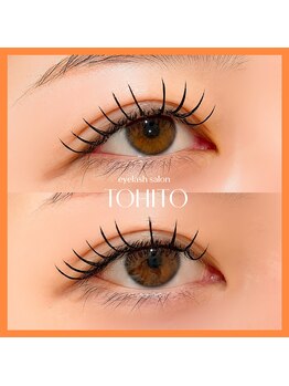トヒト(TOHITO)の写真/“ちゃんと似合う”を叶える大人女性向けLEDエクステ◎モチ・軽さ・綺麗が続く快適な目元《堺/三国ヶ丘》