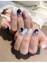 ロータス Lotus/冬ネイル