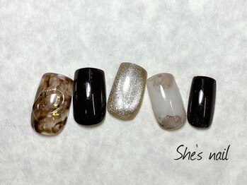 シーズネイル(She's nail)/新規お客様 オフ込み 6500円