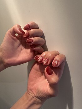 クリア(Clear)/シアーボルドーマグネット＊