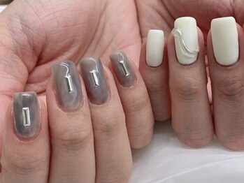 タイズ 大阪福島(ties..)/アシメニュアンス(パラジェル)