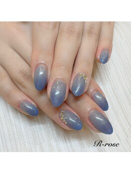 シンプルストーンネイル