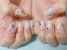 ネイル ファンシーファング(nail_fancy_fang)/フラワーネイル