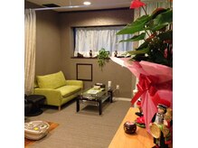 ラック―ンの雰囲気（店内待ち合い）